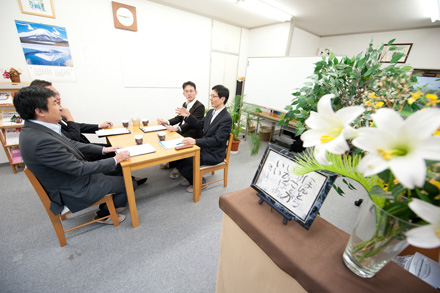 和やかな座談会風景